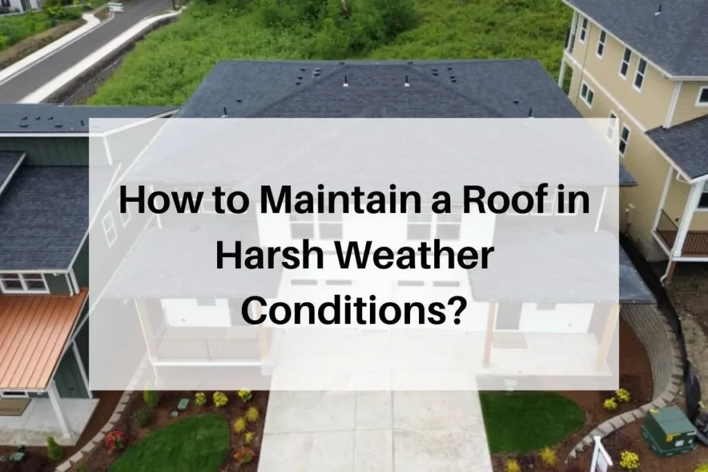 Maintain a Roof